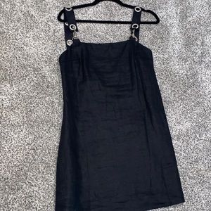 Black Canvas Dress